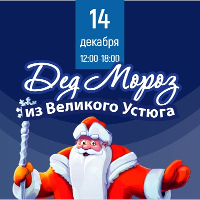 Приезд всероссийского Деда Мороза из Великого Устюга в ТРЦ “Мадагаскар” - Мадагаскар Чебоксары